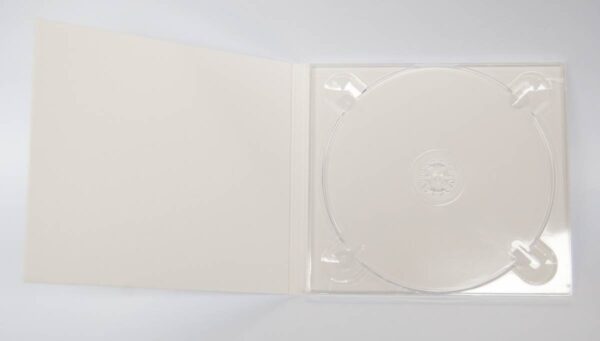 Digipack biały na 1 płytę (bez nadruku)