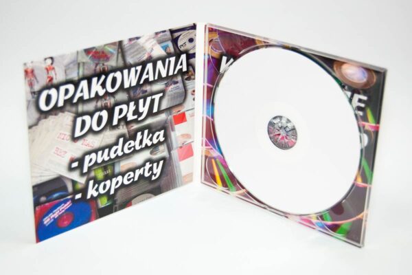 Digipack z indywidualnym nadrukiem, 1 szt. zamówienia to pakiet 100 szt. digipacków