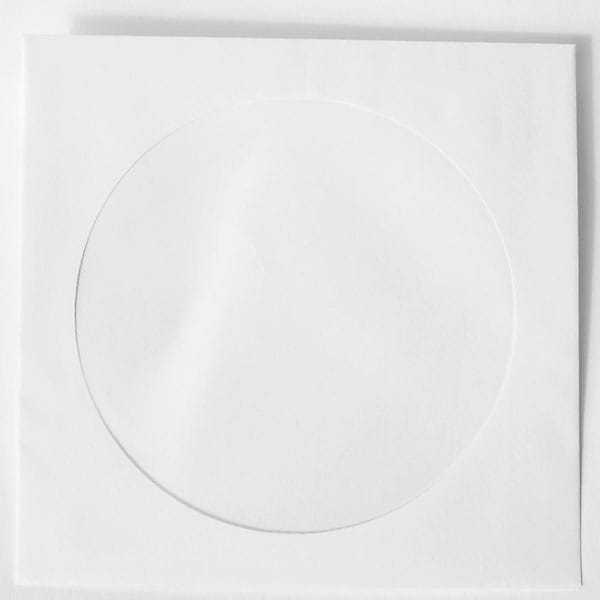 Koperta papierowa, biała, z lub bez okienka