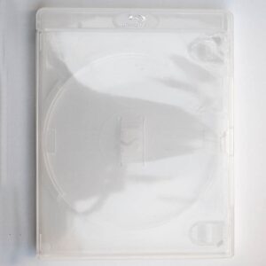 Pudełko plastikowe BLU-RAY, 14 mm, na 1 płytę, półprzezroczyste
