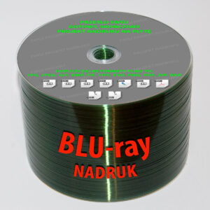 Nadruk na płytach Blu-ray 25GB