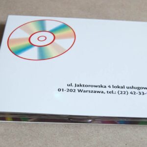 Przód digipack na 2 płyty CD-Audio, DVD-Video