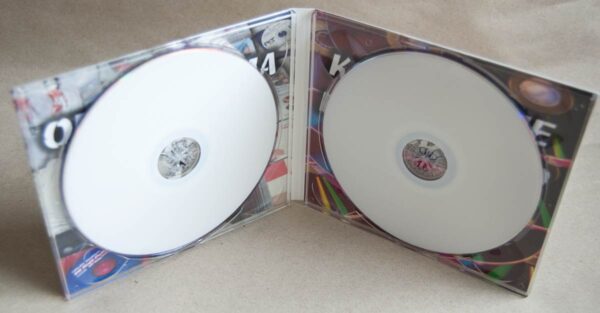 Digipack na 2 płyty CD, DVD, środek
