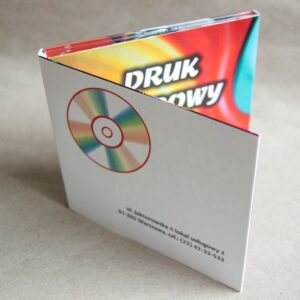Digipack 3 skrzydełka na 1 płytę CD Audio, DVD Video