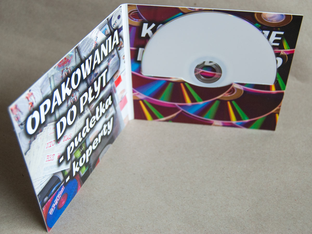 Ekopack na płytę CD, DVD lub BD