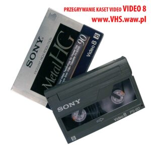Przegranie kasety Video8