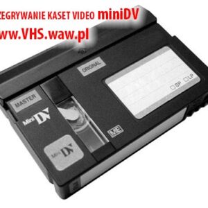 Przegranie kasety miniDV na DVD